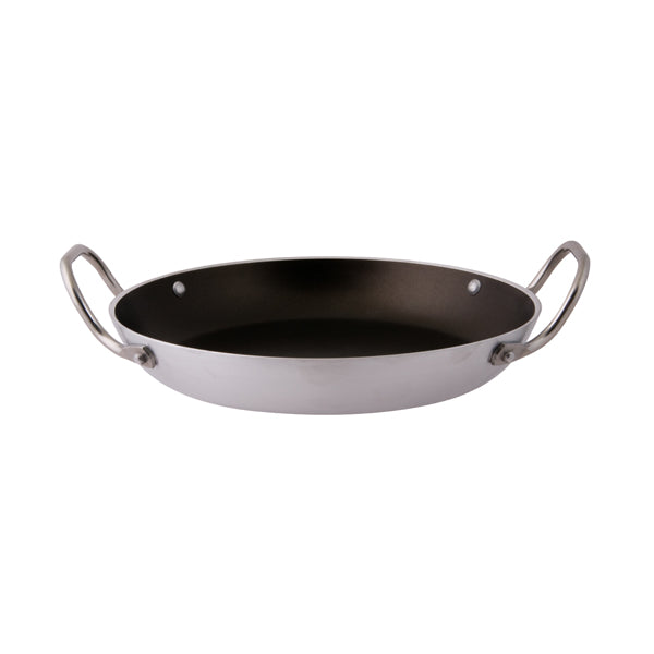 Paella Pan - Alum., Non - Stick, 280 x 50mm from Pujadas. Sold in boxes of 1. Hospitality quality at wholesale price with The Flying Fork!
