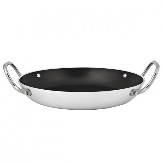 Paella Pan - Alum., Non - Stick, 400 x 65mm from Pujadas. Sold in boxes of 1. Hospitality quality at wholesale price with The Flying Fork!