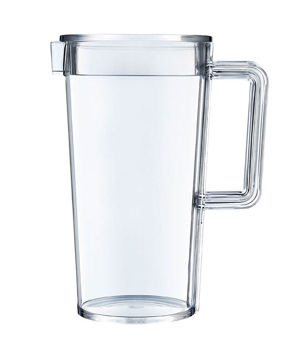 Palm Unbreakable Jug and Clear Lid 1.3Lt from Palm Products. made out of Tritan - BPA Free and sold in boxes of 4. Hospitality quality at wholesale price with The Flying Fork!