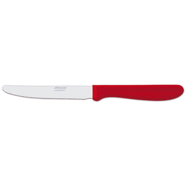 Paring-Steak Knife Red Handle, 110mm from Arcos. Sold in boxes of 1. Hospitality quality at wholesale price with The Flying Fork!