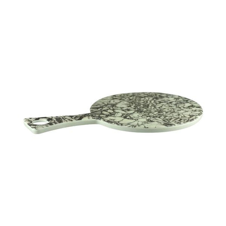 Pinolith Agathe Round paddle board 250mm from Cheforward. Sold in boxes of 12. Hospitality quality at wholesale price with The Flying Fork!