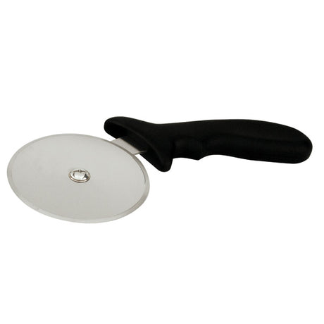 Pizza Cutter - S-S, Plastic Handle from TheFlyingFork. Sold in boxes of 1. Hospitality quality at wholesale price with The Flying Fork!