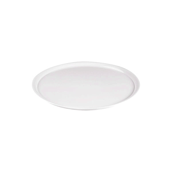 Pizza Plate - White, 305mm from Ryner Melamine. Sold in boxes of 6. Hospitality quality at wholesale price with The Flying Fork!