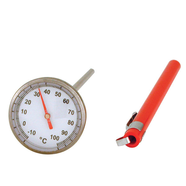Pocket Thermometer - 32mm Dial (-10 �C To 100 �C) from CaterChef. Sold in boxes of 1. Hospitality quality at wholesale price with The Flying Fork!