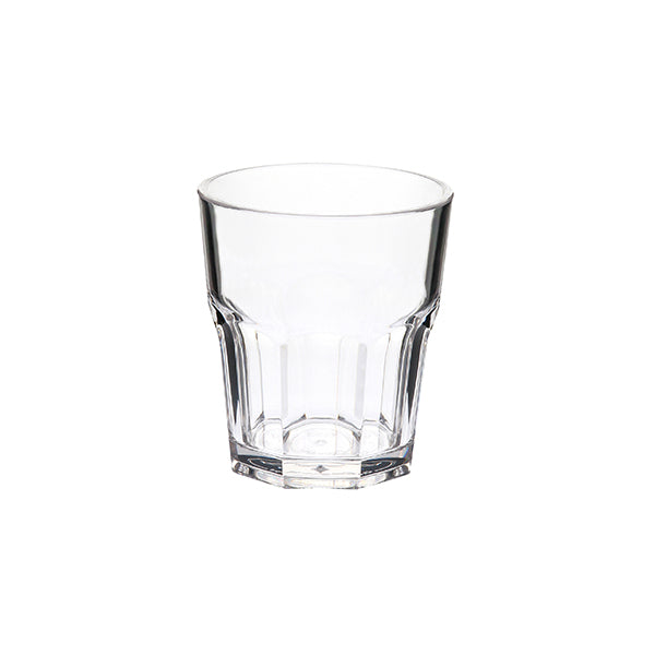 Polycarb Casablanca Rock Old - 237ml from Crown Glassware. made out of Polycarbonate and sold in boxes of 24. Hospitality quality at wholesale price with The Flying Fork!