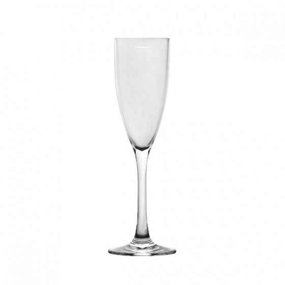 Polycarbonate Bellini Flute 170ml (with 150ml Pour Line) from Polysafe. made out of Polycarbonate and sold in boxes of 24. Hospitality quality at wholesale price with The Flying Fork!