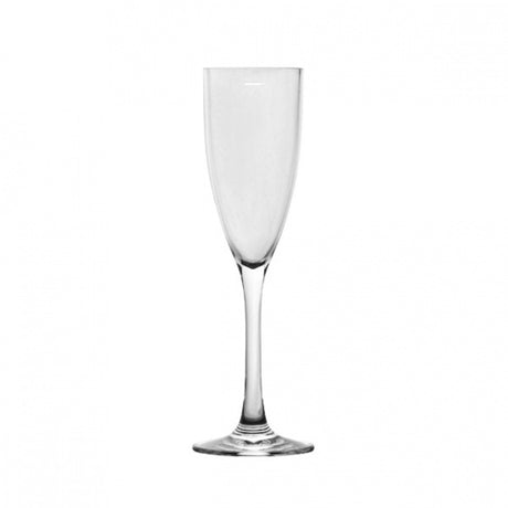 Polycarbonate Bellini Flute 170ml (with 150ml Pour Line) from Polysafe. made out of Polycarbonate and sold in boxes of 24. Hospitality quality at wholesale price with The Flying Fork!