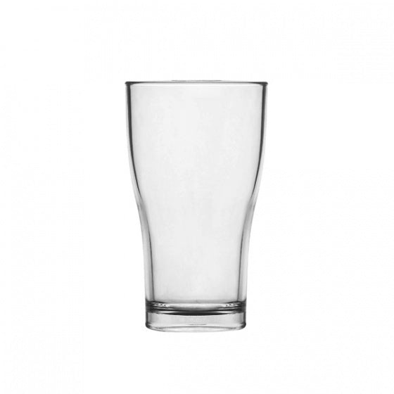 Polycarbonate Conical Pint 570ml from Polysafe. made out of Polycarbonate and sold in boxes of 24. Hospitality quality at wholesale price with The Flying Fork!