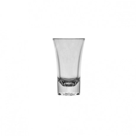 Polycarbonate Double Shot 60ml from Polysafe. made out of Polycarbonate and sold in boxes of 24. Hospitality quality at wholesale price with The Flying Fork!