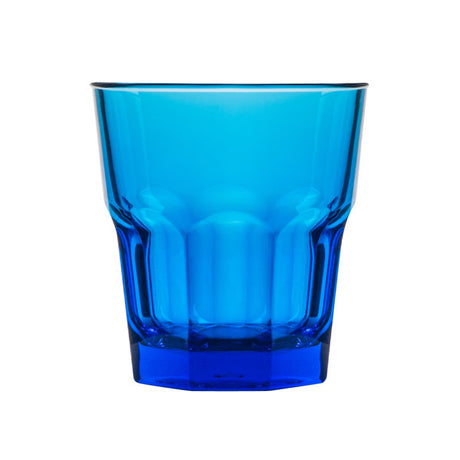 Polycarbonate Rock Tumbler 240ml - Blue (PS4BLU) from Polysafe. made out of Polycarbonate and sold in boxes of 24. Hospitality quality at wholesale price with The Flying Fork!