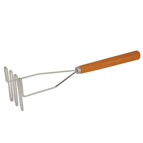 Potato Masher - Wood Handle, 360mm from TheFlyingFork. Sold in boxes of 1. Hospitality quality at wholesale price with The Flying Fork!