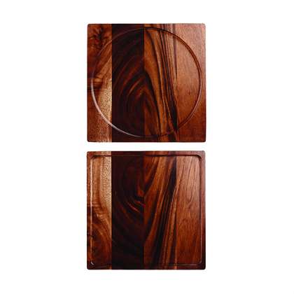 Presentation Board - 300mm from Churchill. made out of Wood and sold in boxes of 4. Hospitality quality at wholesale price with The Flying Fork!