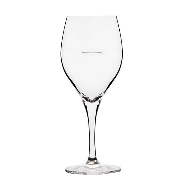 Primeur Red Wine With Pour Line - 340ml from Pasabahce. Sold in boxes of 6. Hospitality quality at wholesale price with The Flying Fork!