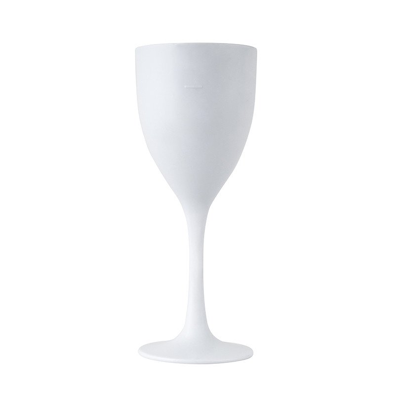 Polycarbonate Pure Vino Blanco 250mL (with 150ml Pour Line) from Polysafe. made out of Polycarbonate and sold in boxes of 24. Hospitality quality at wholesale price with The Flying Fork!