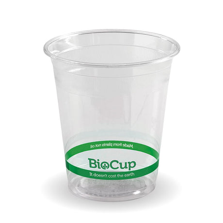 Biocup - Clear, 200ml (Box of 2000) from BioPak. Compostable, made out of Bioplastic and sold in boxes of 1. Hospitality quality at wholesale price with The Flying Fork!