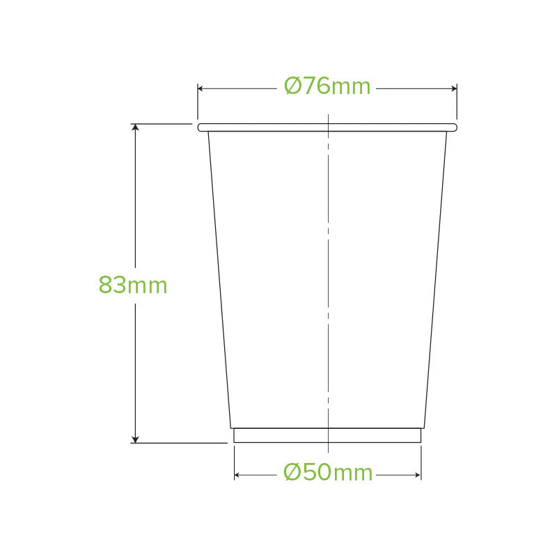 200ml cup - clear - Carton of 2000 units