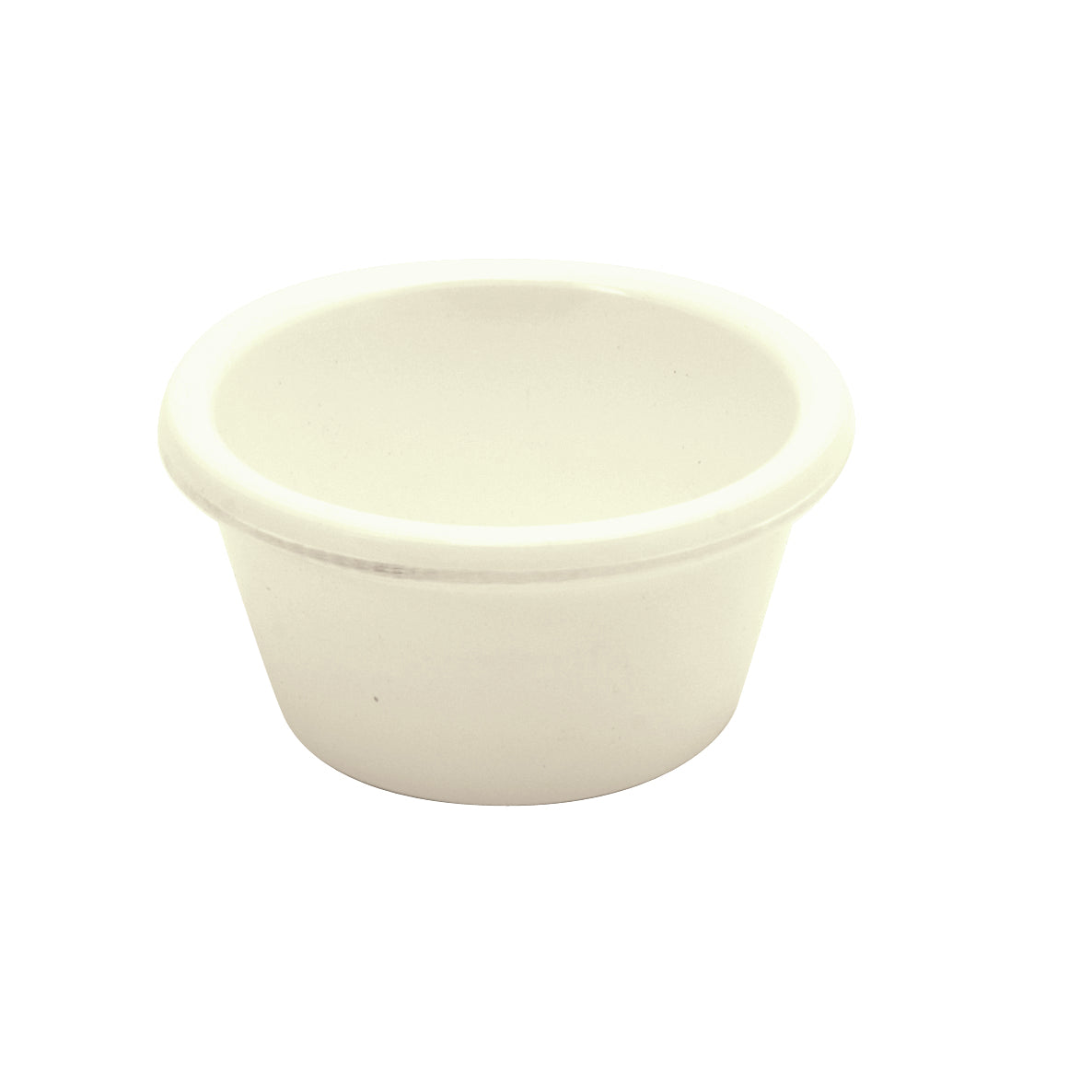 Ramekin - Bone, 72 x 40mm-60ml from Ryner Melamine. Sold in boxes of 72. Hospitality quality at wholesale price with The Flying Fork!