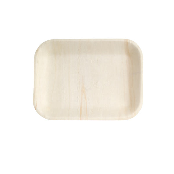 Rect. Bowl - Bio Wood, 220 x 170mm from TheFlyingFork. Sold in boxes of 10 Packs. Hospitality quality at wholesale price with The Flying Fork!