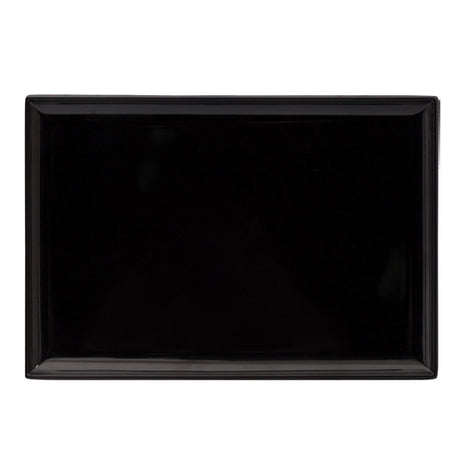 Rect. Platter - Black, 250 x 170mm from Ryner Melamine. Sold in boxes of 6. Hospitality quality at wholesale price with The Flying Fork!
