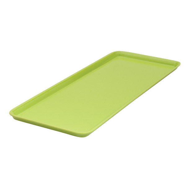 Rect. Sandwich - Lime, 390 x 150mm from Ryner Melamine. Sold in boxes of 6. Hospitality quality at wholesale price with The Flying Fork!