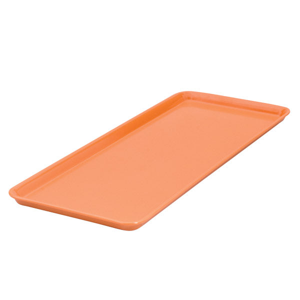 Rect. Sandwich - Orange, 390 x 150mm from Ryner Melamine. Sold in boxes of 6. Hospitality quality at wholesale price with The Flying Fork!