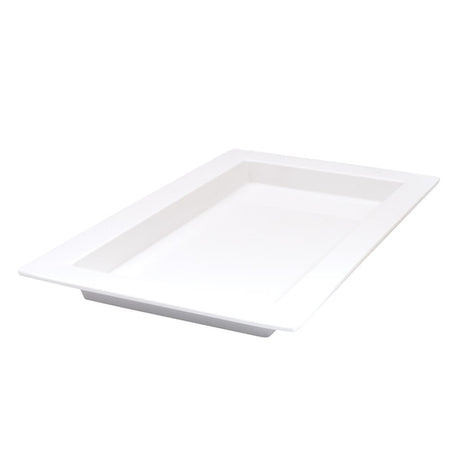 Rect. Sandwich - White, 500 x 180mm from Ryner Melamine. Sold in boxes of 2. Hospitality quality at wholesale price with The Flying Fork!