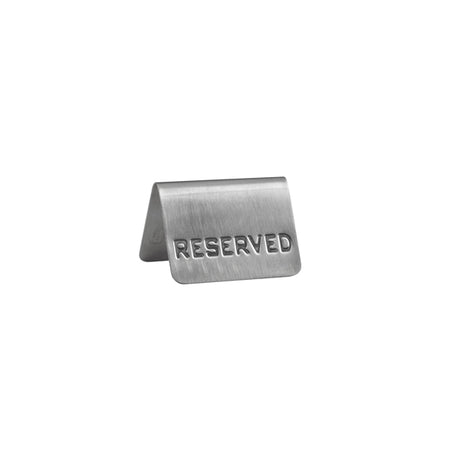 Reserved Sign - S-S, A - Frame, 75 x 50mm from TheFlyingFork. Sold in boxes of 1. Hospitality quality at wholesale price with The Flying Fork!