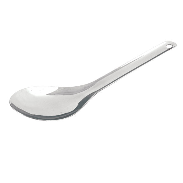 Rice Spoon - S-S, 200mm from TheFlyingFork. Sold in boxes of 1. Hospitality quality at wholesale price with The Flying Fork!