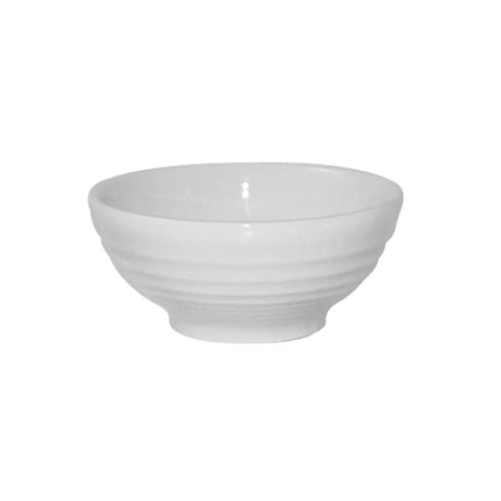 Ripple Bowl - 107ml, White, Bit On The Side from Churchill. Ribbed, made out of Porcelain and sold in boxes of 12. Hospitality quality at wholesale price with The Flying Fork!
