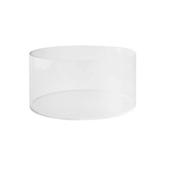 Riser-Display Tube - Acrylic, 197 x 100mm from Ryner Melamine. Sold in boxes of 1. Hospitality quality at wholesale price with The Flying Fork!