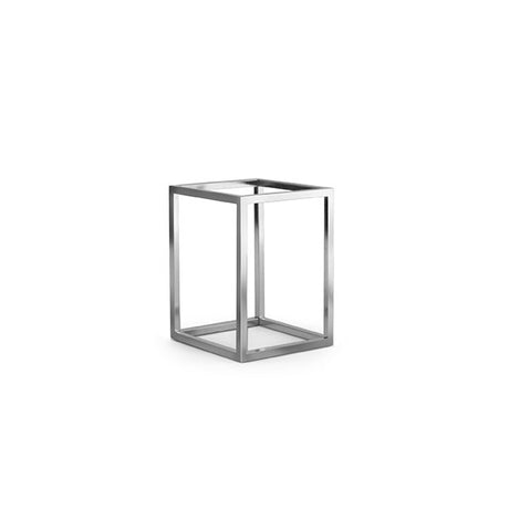 Riser - S-S, 120 x 120 x 160mm from Athena. made out of Stainless Steel and sold in boxes of 1. Hospitality quality at wholesale price with The Flying Fork!