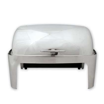 Roll Top Electric Chafer - 18-10, 1-1 Size from Sunnex. Sold in boxes of 1. Hospitality quality at wholesale price with The Flying Fork!