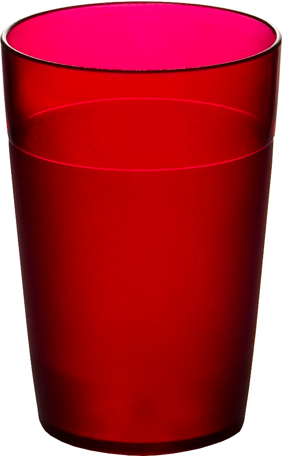 Tumbler - 250ml, Polycarbonate, Red from Roltex. made out of Polycarbonate and sold in boxes of 12. Hospitality quality at wholesale price with The Flying Fork!