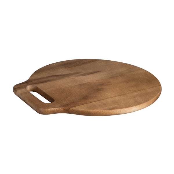 Round Board - W-Handle, 300mm from Moda. Sold in boxes of 1. Hospitality quality at wholesale price with The Flying Fork!