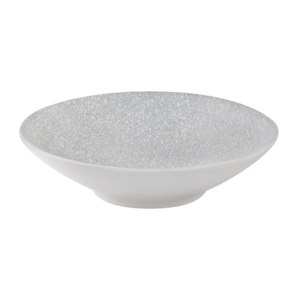 Round Bowl - 240mm, Grey Web from Luzerne. Sold in boxes of 12. Hospitality quality at wholesale price with The Flying Fork!
