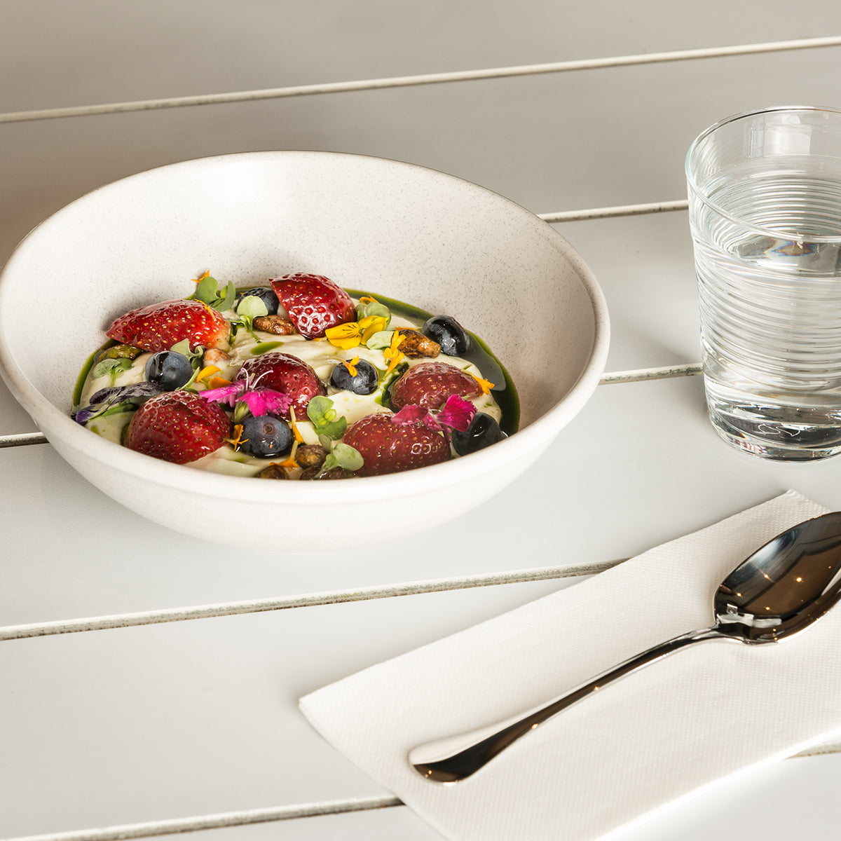 Round Bowl - 195mm, Zuma Frost: Pack of 6