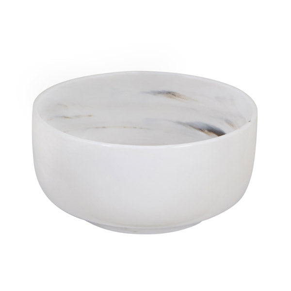 Round Bowl - Marble, 140mm from Luzerne. made out of Ceramic and sold in boxes of 4. Hospitality quality at wholesale price with The Flying Fork!