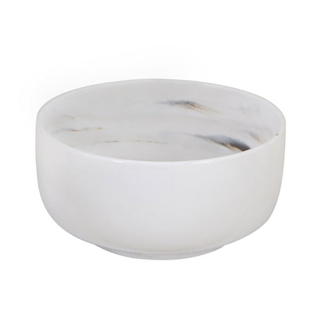 Round Bowl - Marble, 140mm from Luzerne. made out of Ceramic and sold in boxes of 4. Hospitality quality at wholesale price with The Flying Fork!