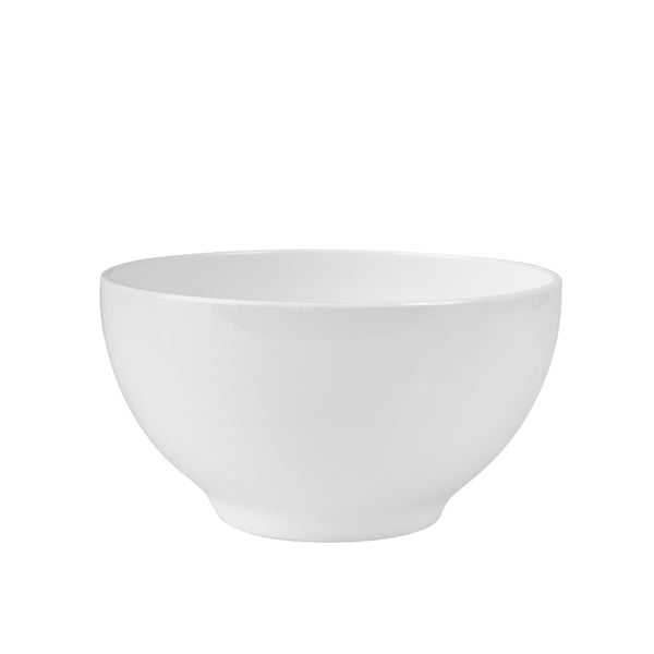 Round Bowl - White, 150mm from Ryner Melamine. Sold in boxes of 6. Hospitality quality at wholesale price with The Flying Fork!