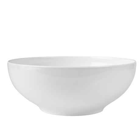 Round Bowl - White, 360mm from Ryner Melamine. Sold in boxes of 6. Hospitality quality at wholesale price with The Flying Fork!