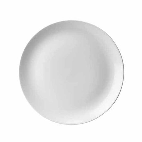 Round Coupe Plate - 260mm, Evolve from Churchill. made out of Porcelain and sold in boxes of 6. Hospitality quality at wholesale price with The Flying Fork!