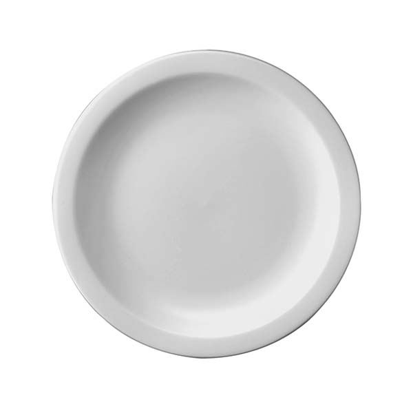 Round Plate - Narrow Rim, 178mm from Churchill. made out of Porcelain and sold in boxes of 24. Hospitality quality at wholesale price with The Flying Fork!