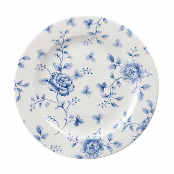Round Plate - Rose Chintz, Prague, 305mm from Churchill. Patterned, made out of Porcelain and sold in boxes of 6. Hospitality quality at wholesale price with The Flying Fork!