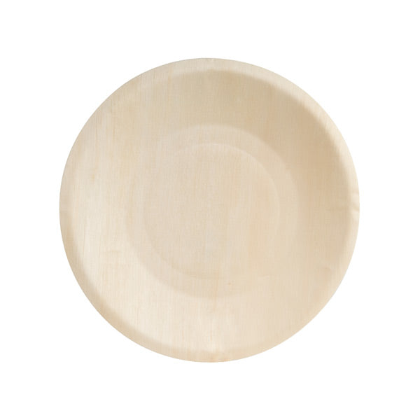 Round Plate Wide Rim - Bio Wood, 190mm from TheFlyingFork. Sold in boxes of 10 Packs. Hospitality quality at wholesale price with The Flying Fork!