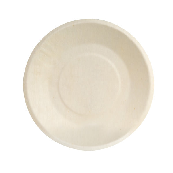 Round Plate Wide Rim - Bio Wood, 220mm from TheFlyingFork. Sold in boxes of 10 Packs. Hospitality quality at wholesale price with The Flying Fork!