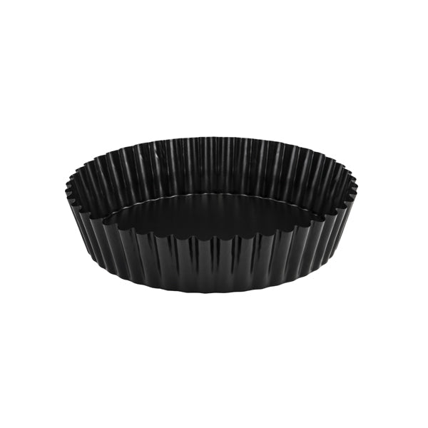 Round Quiche Pan - 250 x 55mm from Frenti. Sold in boxes of 1. Hospitality quality at wholesale price with The Flying Fork!