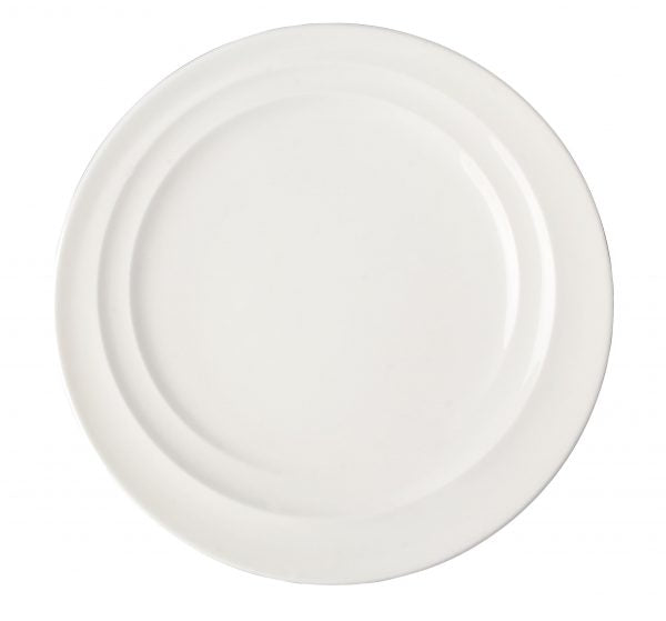 Round Plate Coupe - 230mm, Maxadura Resonate from Royal Porcelain. made out of Porcelain and sold in boxes of 12. Hospitality quality at wholesale price with The Flying Fork!