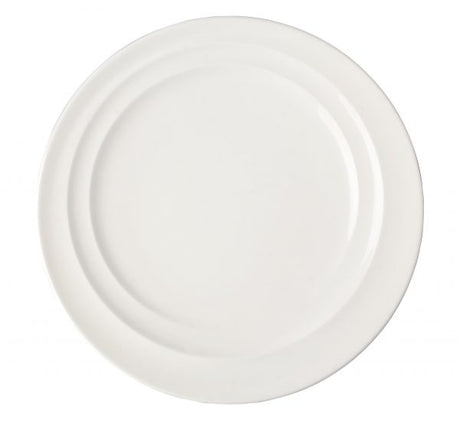 Round Plate Coupe - 230mm, Maxadura Resonate from Royal Porcelain. made out of Porcelain and sold in boxes of 12. Hospitality quality at wholesale price with The Flying Fork!