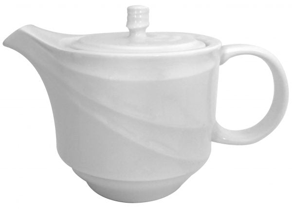 Teapot With Lid - 450ml, Maxadura Resonate from Royal Porcelain. made out of Porcelain and sold in boxes of 6. Hospitality quality at wholesale price with The Flying Fork!