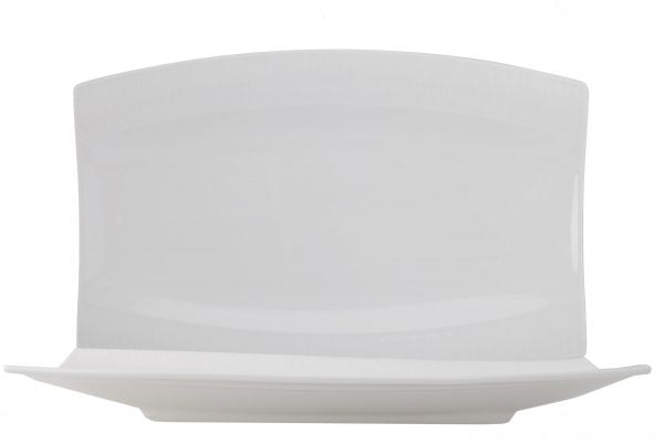 Rectangular Platter - 335x225mm, Maxadura Solario from Royal Porcelain. made out of Porcelain and sold in boxes of 12. Hospitality quality at wholesale price with The Flying Fork!